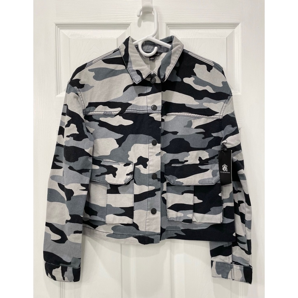 Rock & Republic Camouflage Jacket